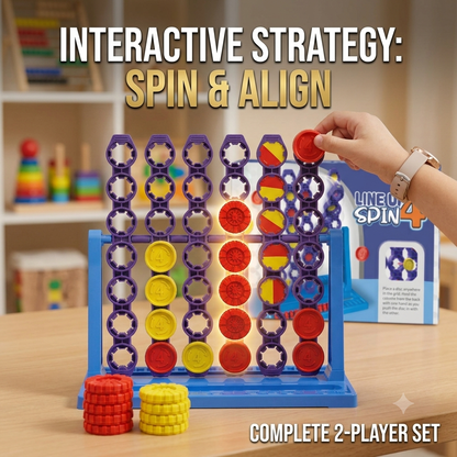 Four in a Row Board Game – Interactive Matching Chess Strategy Toy for Kids & Family Fun