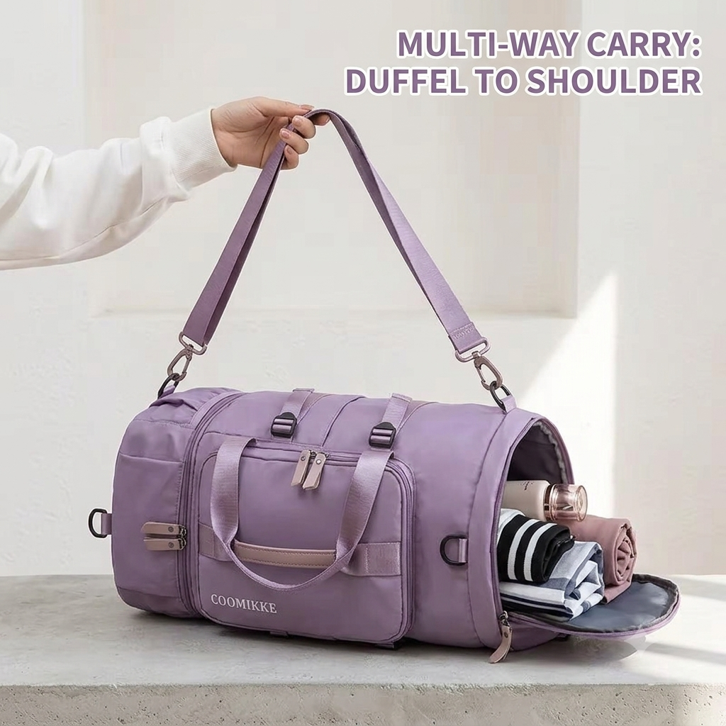 Lightweight Yoga Training Shoulder & Carry-On Tote for Daily Use
