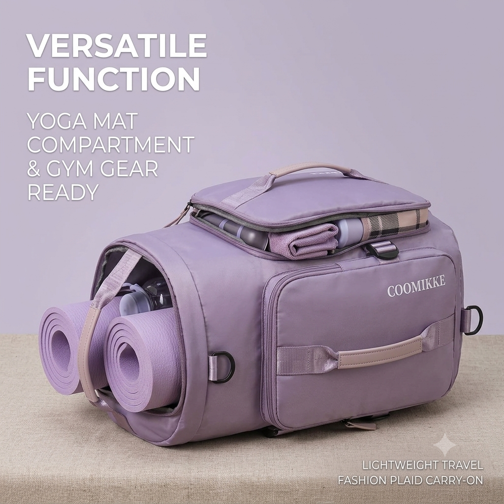 Lightweight Yoga Training Shoulder & Carry-On Tote for Daily Use