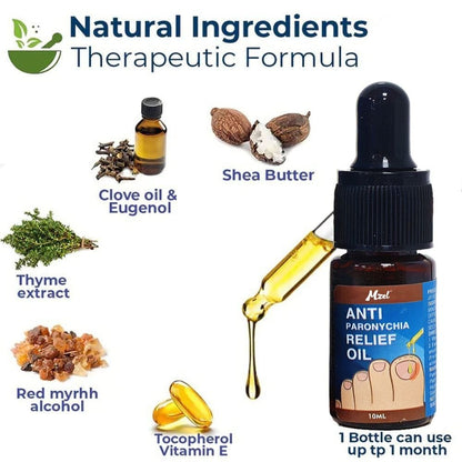 Relief Nail Oil – Extra Strength Care for Discolored & Damaged Nails - BUY 1 GET 1 FREE